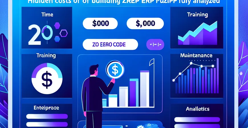 零代码搭建 ERP 的隐藏成本：时间、培训、维护全解析